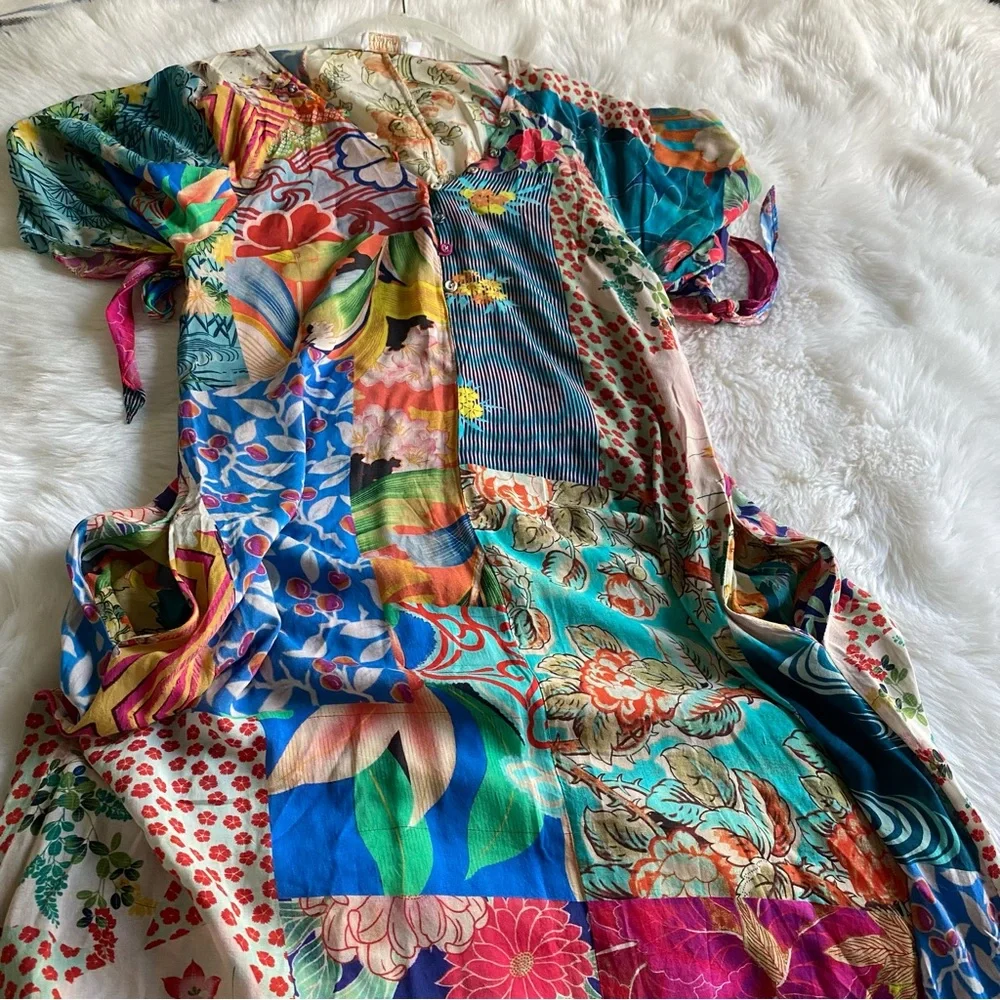 Johnny Was Colorful Maxi Dress - Picture 10 of 12